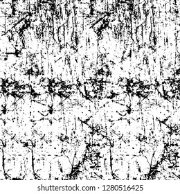 Rough grunge pattern design. Watercolor dry brush strokes texture. Faded dyed paper texture.