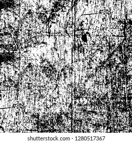 Rough grunge pattern design. Watercolor dry brush strokes texture. Faded dyed paper texture. Sketch cartoon pop art design