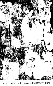 Rough grunge pattern design. Watercolor dry brush strokes texture. Faded dyed paper texture. Sketch cartoon pop art design