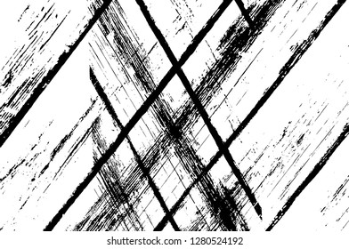 Rough grunge pattern design. Watercolor dry brush strokes texture. Faded dyed paper texture. Sketch cartoon pop art design