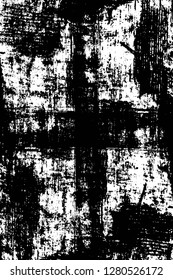 Rough grunge pattern design. Watercolor dry brush strokes texture. Faded dyed paper texture. Sketch cartoon pop art design