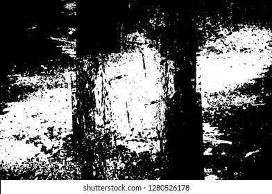 Rough grunge pattern design. Watercolor dry brush strokes texture. Faded dyed paper texture. Sketch cartoon pop art design