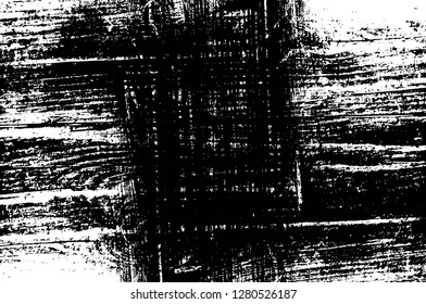 Rough grunge pattern design. Watercolor dry brush strokes texture. Faded dyed paper texture. Sketch cartoon pop art design