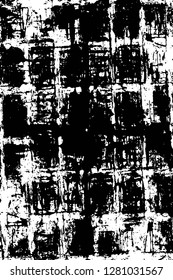 Rough grunge pattern design. Watercolor dry brush strokes texture. Faded dyed paper texture. Sketch cartoon pop art design