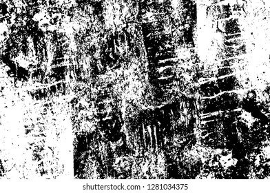 Rough grunge pattern design. Watercolor dry brush strokes texture. Faded dyed paper texture. Sketch cartoon pop art design