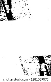Rough grunge pattern design. Watercolor dry brush strokes texture. Faded dyed paper texture. Sketch cartoon pop art design