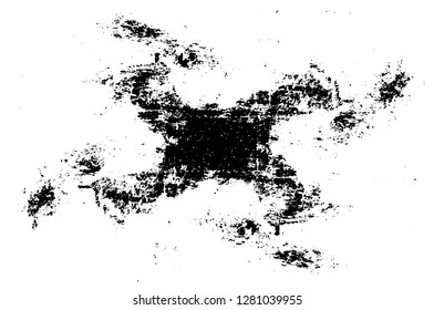 Rough grunge pattern design. Watercolor dry brush strokes texture. Faded dyed paper texture. Sketch cartoon pop art design