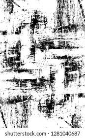 Rough grunge pattern design. Watercolor dry brush strokes texture. Faded dyed paper texture. Sketch cartoon pop art design