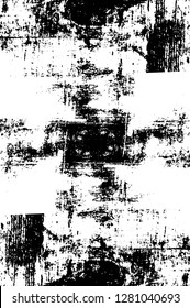 Rough grunge pattern design. Watercolor dry brush strokes texture. Faded dyed paper texture. Sketch cartoon pop art design