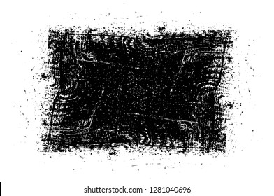 Rough grunge pattern design. Watercolor dry brush strokes texture. Faded dyed paper texture. Sketch cartoon pop art design