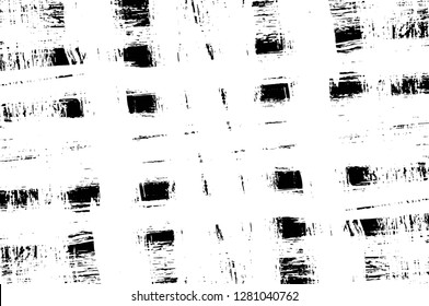 Rough grunge pattern design. Watercolor dry brush strokes texture. Faded dyed paper texture. Sketch cartoon pop art design