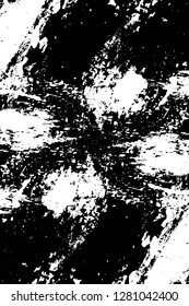 Rough grunge pattern design. Watercolor dry brush strokes texture. Faded dyed paper texture. Sketch cartoon pop art design