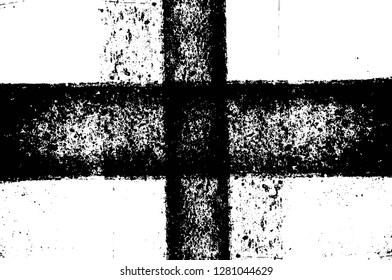 Rough grunge pattern design. Watercolor dry brush strokes texture. Faded dyed paper texture. Sketch cartoon pop art design