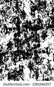 Rough grunge pattern design. Watercolor dry brush strokes texture. Faded dyed paper texture. Sketch cartoon pop art design