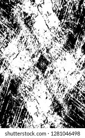 Rough grunge pattern design. Watercolor dry brush strokes texture. Faded dyed paper texture. Sketch cartoon pop art design