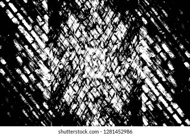 Rough grunge pattern design. Watercolor dry brush strokes texture. Faded dyed paper texture. Sketch cartoon pop art design