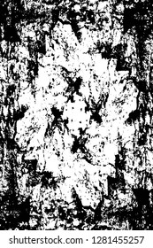 Rough grunge pattern design. Watercolor dry brush strokes texture. Faded dyed paper texture. Sketch cartoon pop art design