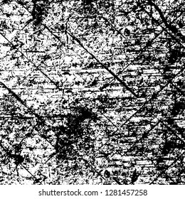 Rough grunge pattern design. Watercolor dry brush strokes texture. Faded dyed paper texture. Sketch cartoon pop art design