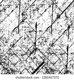 Rough grunge pattern design. Watercolor dry brush strokes texture. Faded dyed paper texture. Sketch cartoon pop art design