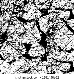 Rough grunge pattern design. Watercolor dry brush strokes texture. Faded dyed paper texture. Sketch cartoon pop art design