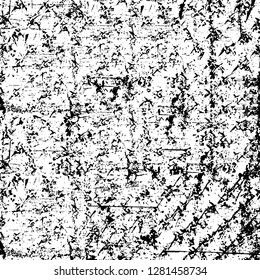 Rough grunge pattern design. Watercolor dry brush strokes texture. Faded dyed paper texture. Sketch cartoon pop art design