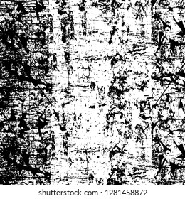 Rough grunge pattern design. Watercolor dry brush strokes texture. Faded dyed paper texture. Sketch cartoon pop art design