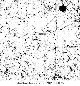 Rough grunge pattern design. Watercolor dry brush strokes texture. Faded dyed paper texture. Sketch cartoon pop art design