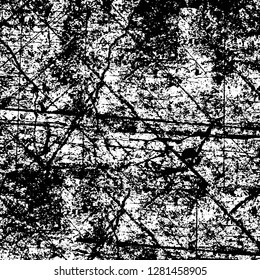 Rough grunge pattern design. Watercolor dry brush strokes texture. Faded dyed paper texture. Sketch cartoon pop art design