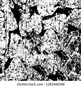 Rough grunge pattern design. Watercolor dry brush strokes texture. Faded dyed paper texture. Sketch cartoon pop art design
