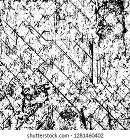Rough grunge pattern design. Watercolor dry brush strokes texture. Faded dyed paper texture. Sketch cartoon pop art design