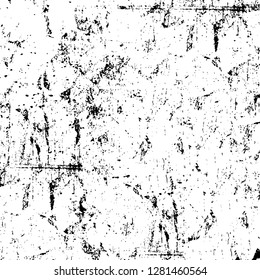 Rough grunge pattern design. Watercolor dry brush strokes texture. Faded dyed paper texture. Sketch cartoon pop art design