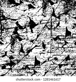 Rough grunge pattern design. Watercolor dry brush strokes texture. Faded dyed paper texture. Sketch cartoon pop art design