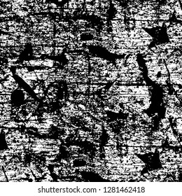 Rough grunge pattern design. Watercolor dry brush strokes texture. Faded dyed paper texture. Sketch cartoon pop art design