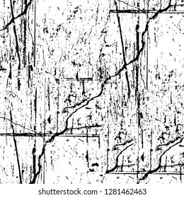 Rough grunge pattern design. Watercolor dry brush strokes texture. Faded dyed paper texture. Sketch cartoon pop art design