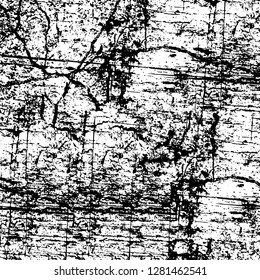 Rough grunge pattern design. Watercolor dry brush strokes texture. Faded dyed paper texture. Sketch cartoon pop art design