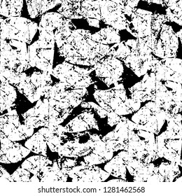 Rough grunge pattern design. Watercolor dry brush strokes texture. Faded dyed paper texture. Sketch cartoon pop art design