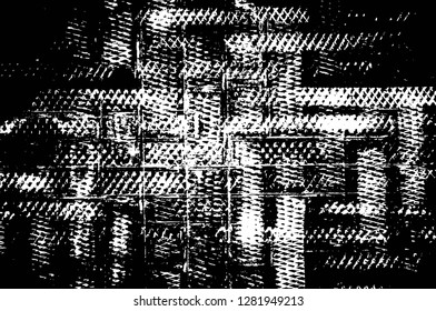 Rough grunge pattern design. Watercolor dry brush strokes texture. Faded dyed paper texture. Sketch cartoon pop art design