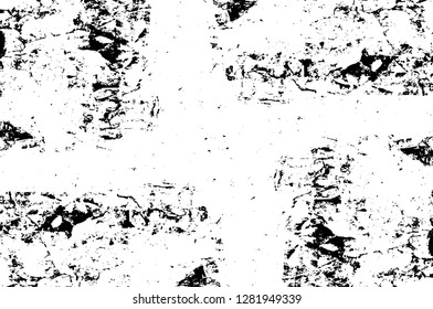 Rough grunge pattern design. Watercolor dry brush strokes texture. Faded dyed paper texture. Sketch cartoon pop art design