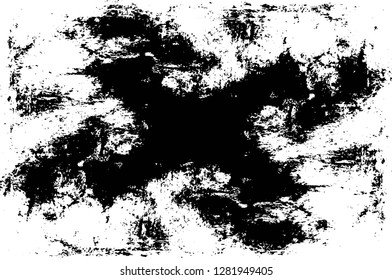 Rough grunge pattern design. Watercolor dry brush strokes texture. Faded dyed paper texture. Sketch cartoon pop art design