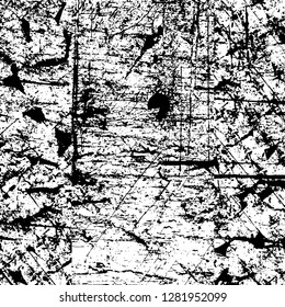 Rough grunge pattern design. Watercolor dry brush strokes texture. Faded dyed paper texture. Sketch cartoon pop art design