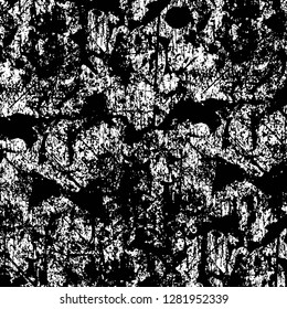 Rough grunge pattern design. Watercolor dry brush strokes texture. Faded dyed paper texture. Sketch cartoon pop art design