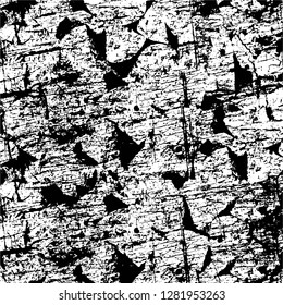 Rough grunge pattern design. Watercolor dry brush strokes texture. Faded dyed paper texture. Sketch cartoon pop art design