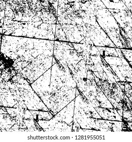 Rough grunge pattern design. Watercolor dry brush strokes texture. Faded dyed paper texture. Sketch cartoon pop art design