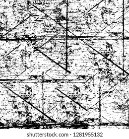 Rough grunge pattern design. Watercolor dry brush strokes texture. Faded dyed paper texture. Sketch cartoon pop art design