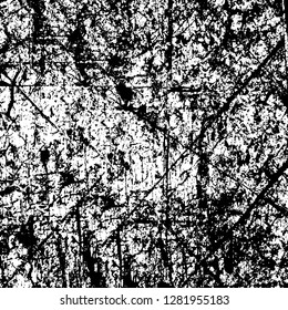 Rough grunge pattern design. Watercolor dry brush strokes texture. Faded dyed paper texture. Sketch cartoon pop art design