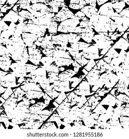 Rough grunge pattern design. Watercolor dry brush strokes texture. Faded dyed paper texture. Sketch cartoon pop art design