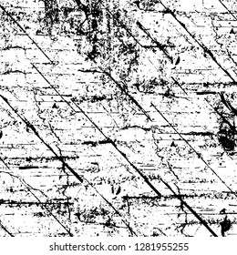 Rough grunge pattern design. Watercolor dry brush strokes texture. Faded dyed paper texture. Sketch cartoon pop art design