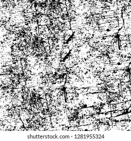 Rough grunge pattern design. Watercolor dry brush strokes texture. Faded dyed paper texture. Sketch cartoon pop art design