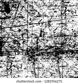 Rough grunge pattern design. Watercolor dry brush strokes texture. Faded dyed paper texture. Sketch cartoon pop art design