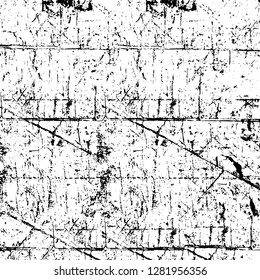 Rough grunge pattern design. Watercolor dry brush strokes texture. Faded dyed paper texture. Sketch cartoon pop art design